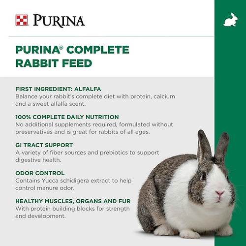 Rabbit Chow Complete 25lbs Purina