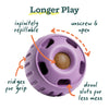 Woof Pupsicle Toy - Lavender- Extra large 75lbs+