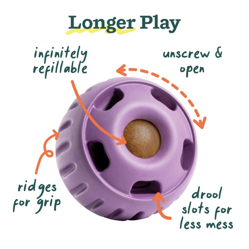 Woof Pupsicle Toy - Lavender- Extra large 75lbs+