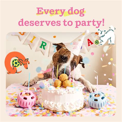 Woof- Birthday Pupsicle - Small - Pink or Blue