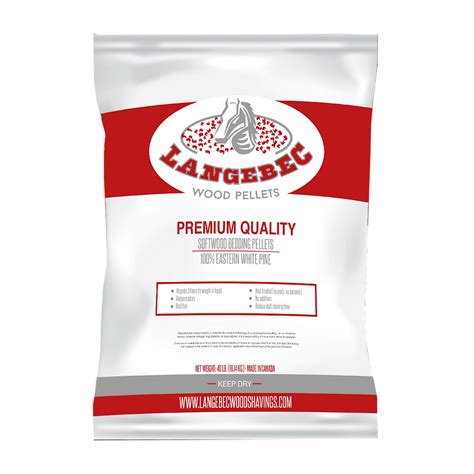 Bedding Pellets -Softwood - Langbec 40 lbs
