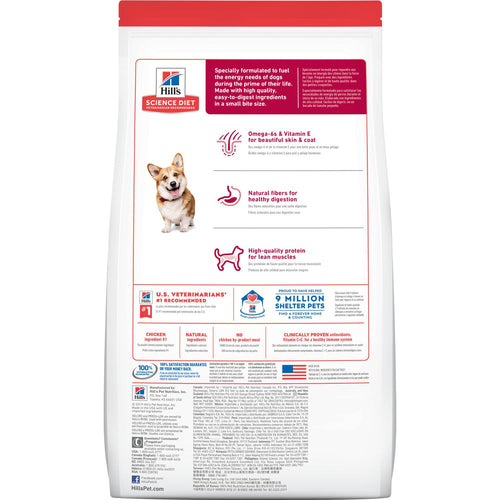 Hill's® Science Diet® Adult Small Bites Chicken & Barley Recipe Dog Food (35 lb)