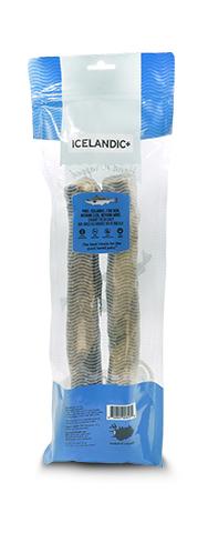 Icelandic+ Hand Wrapped Cod Skin Long Chew Stick Dog Treats (4.6 Oz.)