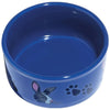 KAYTEE PAW-PRINT PETWARE BOWL RABBIT (4.25 IN / ASSORTED)