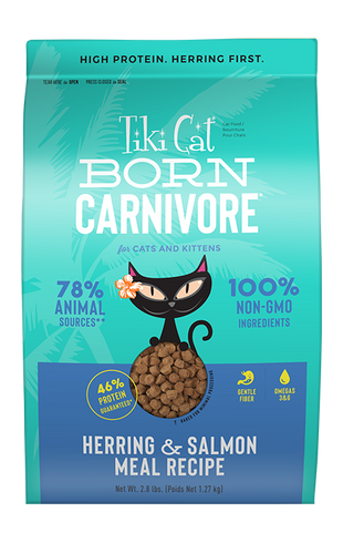 Tiki Cat® Born Carnivore™ Herring & Salmon (2.8 lb)