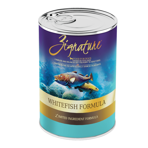 Zignature Limited Ingredient Whitefish Formula Wet Dog Food (13 oz, single)