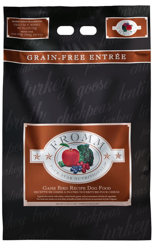 Fromm Four-Star Game Bird Recipe Dry Dog Food (12 lbs)
