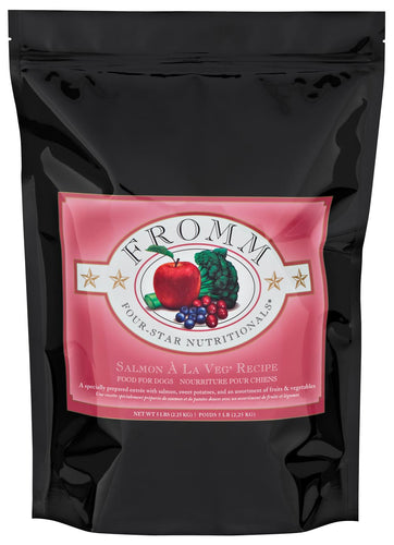 Fromm Four-Star Salmon À La Veg® Recipe Dog Food (5 lbs)