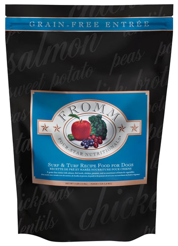 Fromm Four-Star Surf & Turf Recipe Dry Dog Food (4 lbs)
