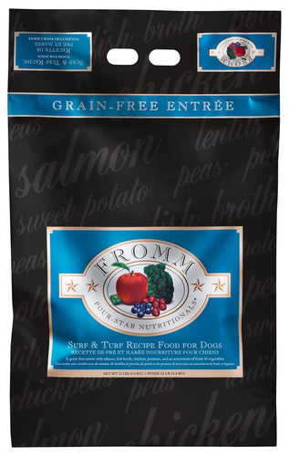 Fromm Four-Star Surf & Turf Recipe Dry Dog Food (12 lbs)