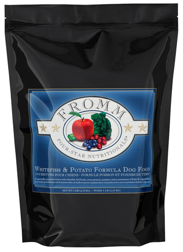 Fromm Four-Star Whitefish & Potato Formula Dog Food (5 lbs)