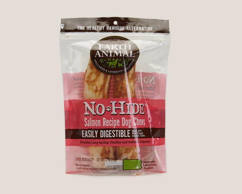 Earth Animal Salmon No-Hide® Wholesome Dog Chews (2 Pack - Medium)