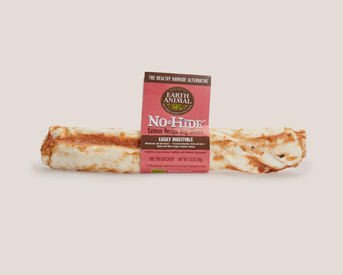 Earth Animal Salmon No-Hide® Wholesome Dog Chews (Single - Large)