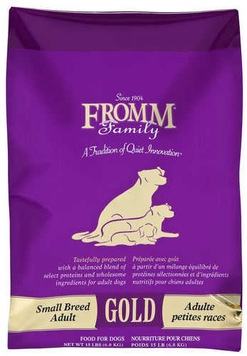 Fromm Small Breed Adult Gold Dog Food (15 lbs)