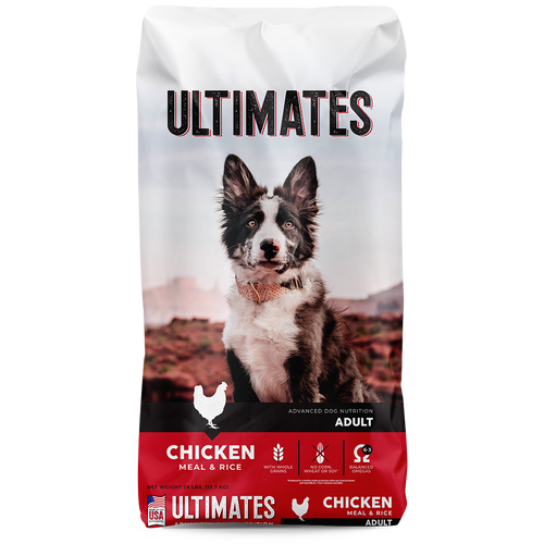 Ultimates Chicken Meal & Rice Dog Food (28 lbs)