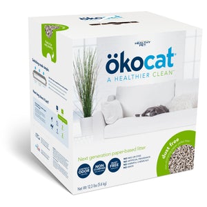 ökocat® Dust Free Non-Clumping Paper Pellet Cat Litter (12.3 LB)