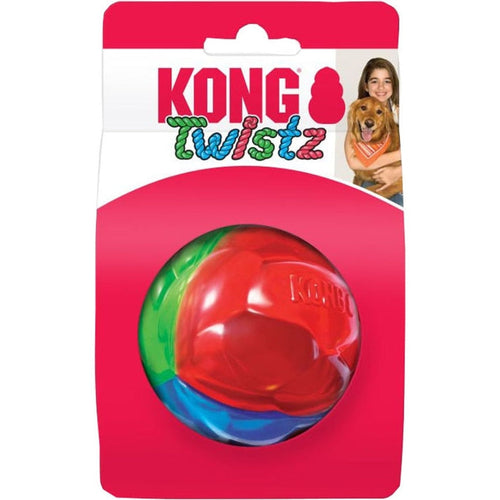 KONG TWISTZ BALL (LG / MULTI)