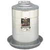 Little Giant Double Wall Poultry Fount Galvanized (3 GAL)