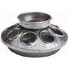 LITTLE GIANT ROUND JAR POULTRY FEEDER BASE GALV (1 QT)