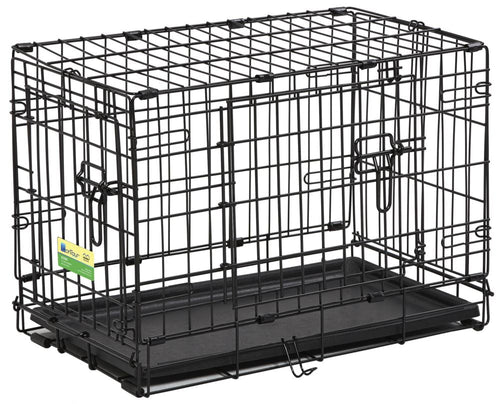 Midwest Contour™ Double-Door Folding Dog Crates (28 W x 30 H x 42 L)