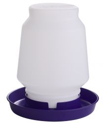 Miller Screw-On Poultry Waterer Base Gallon Size (Red)