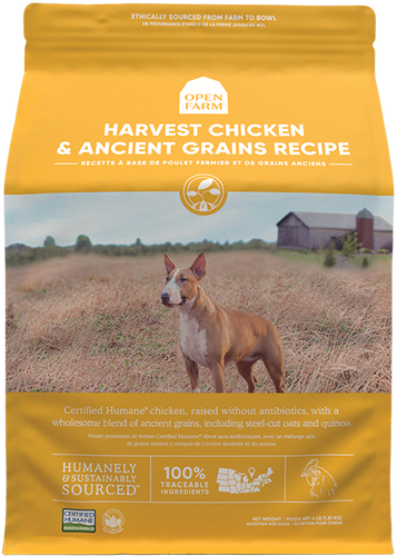 Open Farm Harvest Chicken & Ancient Grains Dry Dog Food (4-lbs)