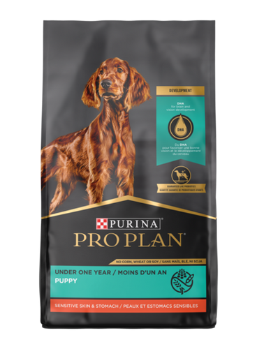 Purina Pro Plan Puppy Sensitive Skin & Stomach Salmon & Rice (16 Lb)