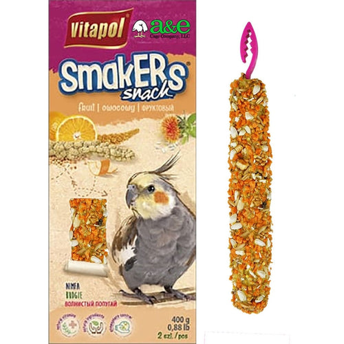 A&E TREAT STICK COCKATIEL TWIN PACK (2 PACK ORANGE)