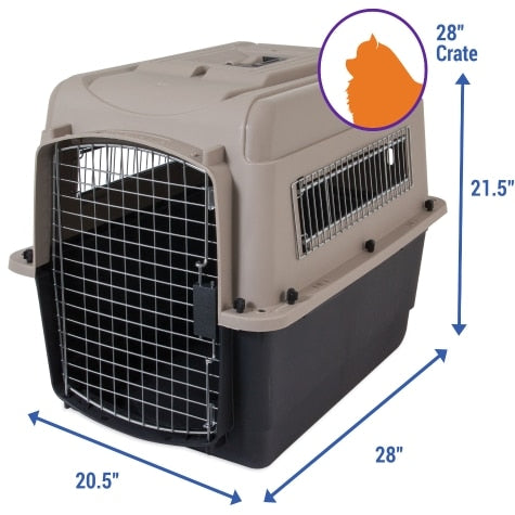 Petmate Ultra Vari Kennel Taupe/Black (40)