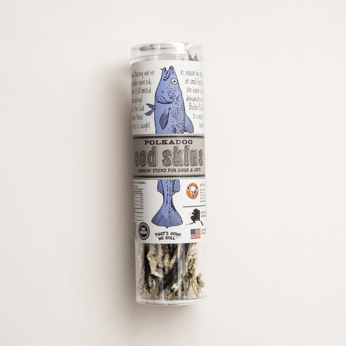 Polka Dog Bakery Cod Skins (2.5 Oz Tube)