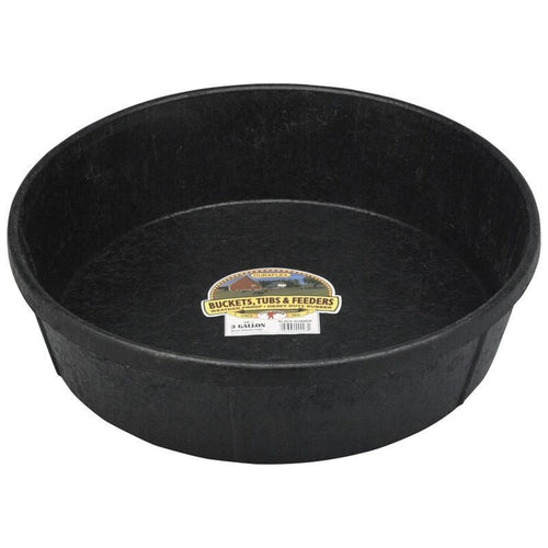Miller Little Giant Rubber Feed Pan (3 GAL)