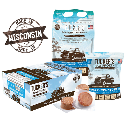 Tucker's Turkey-Pumpkin Complete and Balanced Raw Diets for Dogs (20-lb)