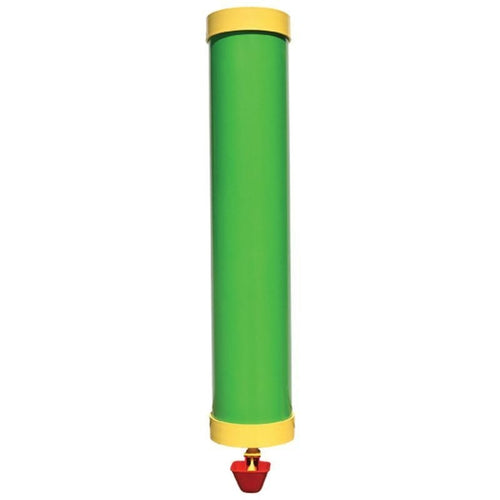 RUGGED RANCH HIGH END POULTRY WATERER (2 GALLON / GREEN/YELLOW)