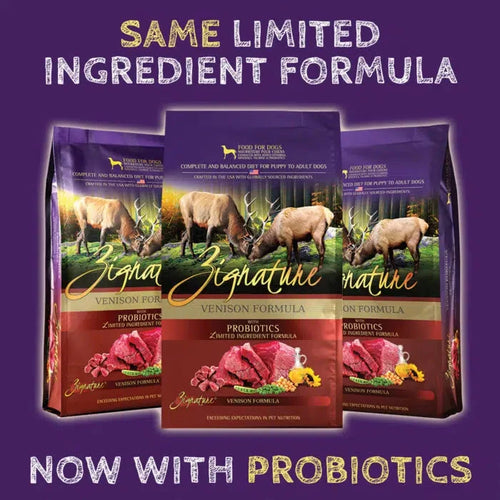 Zignature Limited Ingredient Venison Formula Dry Dog Food (4-lb)