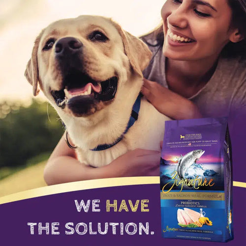 Zignature Limited Ingredient Trout & Salmon Formula Dry Dog Food (25-lb)