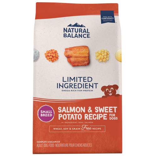 Natural Balance Limited Ingredient Grain Free Salmon & Sweet Potato Small Breed Recipe Dry Dog Food (12 Lb)