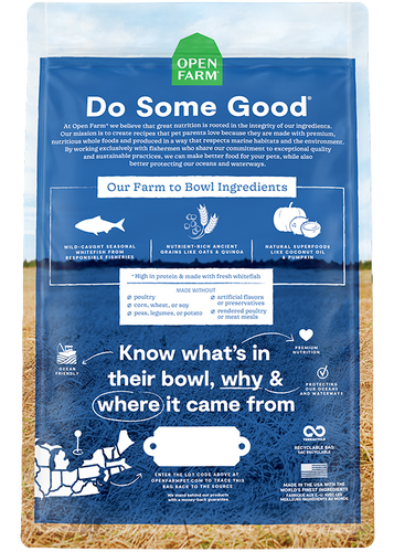 Open Farm Catch-of-the-Season Whitefish & Ancient Grains Dry Dog Food (4 Lb)
