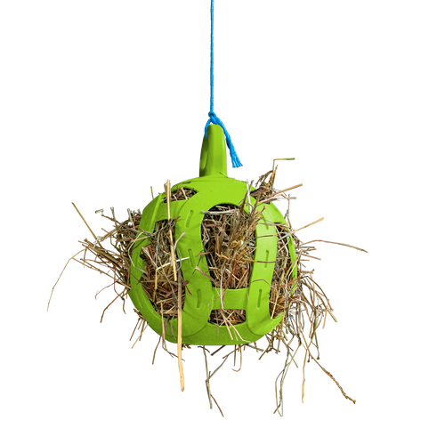 Horsemen's Pride Jolly Hay Ball Stall Toy for Horses (Green)