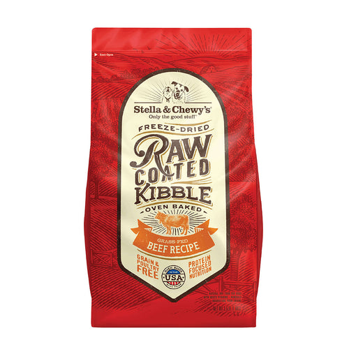 Stella & Chewy's Grass-Fed Beef Raw Coated Kibble (10 lb)