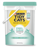 Tidy Cats® Free & Clean® Unscented Clumping Cat Litter (35-lb resealable, recyclable plastic pail)