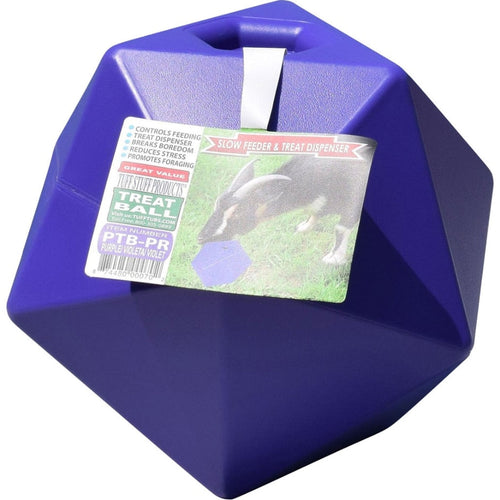 TUFF STUFF HORSE TREAT BALL (Purple)
