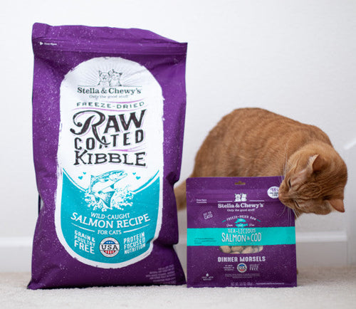 Stella & Chewy's Sea-Licious Salmon & Cod Freeze-Dried Morsels Cat Food (3.5-oz)