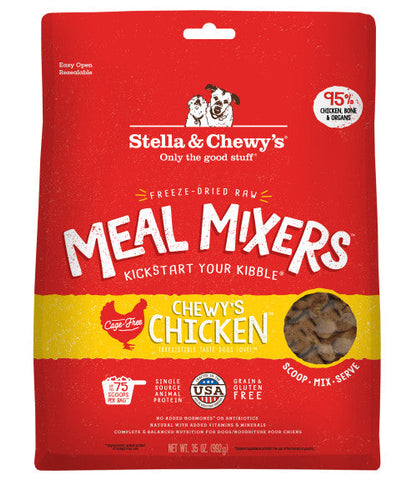 Stella & Chewy's Freeze Dried Raw Chewy's Chicken Meal Mixers Dog Food Topper (35-oz)