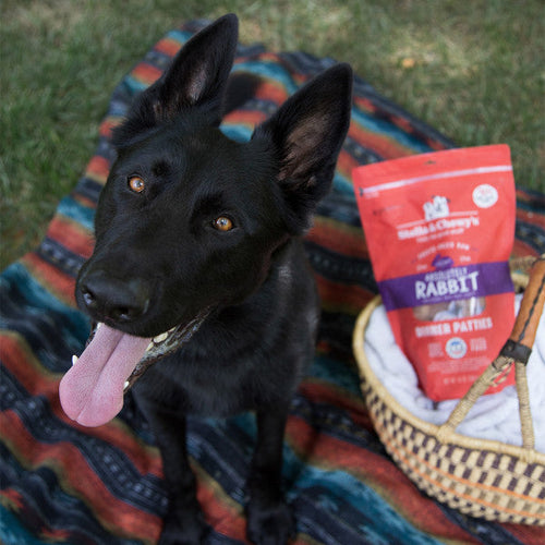 Stella & Chewy's Freeze-Dried Raw Dinner Patties For Dogs Absolutely Rabbit Recipe (14-oz)