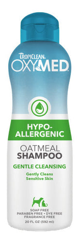 TropiClean OxyMed Hypoallergenic Shampoo for Pets (20 OZ)
