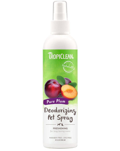 TropiClean Pure Plum Deodorizing Spray for Pets (8 oz)