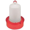 LITTLE GIANT DEEP BASE POULTRY WATERER (3 GAL / RED)