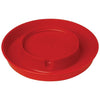 Miller Screw-On Poultry Waterer Base Gallon Size (Red)