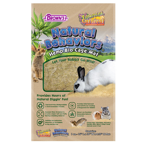 Tropical Carnival® Natural Behaviors® Bio Cage Mat (1 CIN)