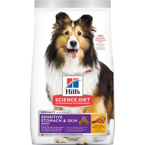 Hill's Science Diet Adult Sensitive Stomach & Skin Dog Food (4.5-lb)